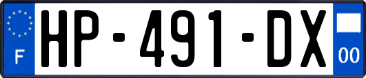 HP-491-DX