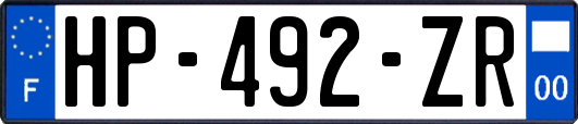 HP-492-ZR