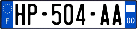 HP-504-AA