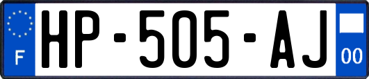 HP-505-AJ