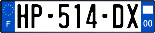 HP-514-DX