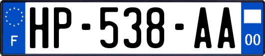 HP-538-AA