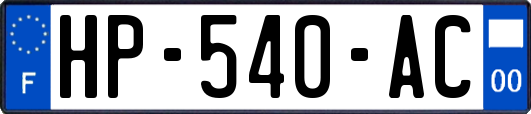 HP-540-AC