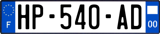 HP-540-AD