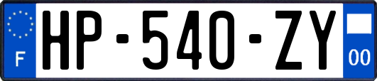 HP-540-ZY