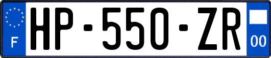 HP-550-ZR