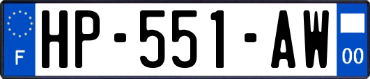 HP-551-AW