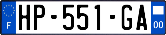 HP-551-GA