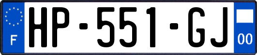 HP-551-GJ