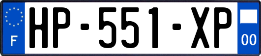 HP-551-XP