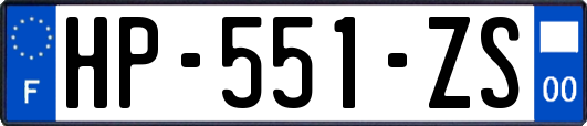 HP-551-ZS