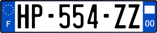 HP-554-ZZ