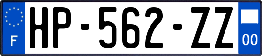 HP-562-ZZ