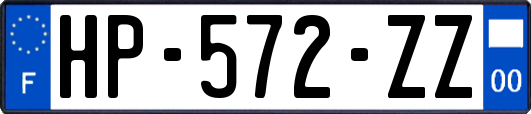 HP-572-ZZ