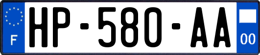 HP-580-AA