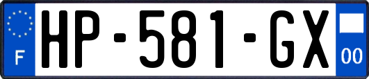 HP-581-GX