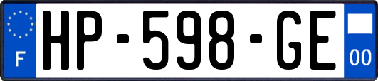 HP-598-GE