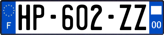 HP-602-ZZ