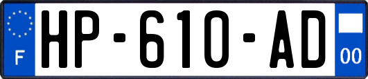 HP-610-AD