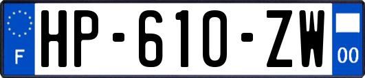 HP-610-ZW