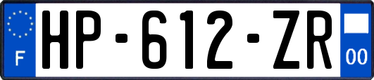 HP-612-ZR