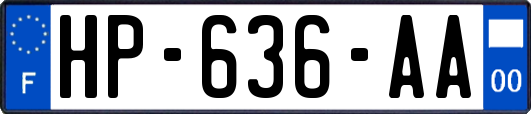 HP-636-AA