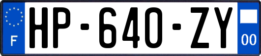 HP-640-ZY