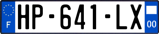 HP-641-LX