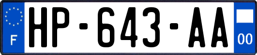 HP-643-AA