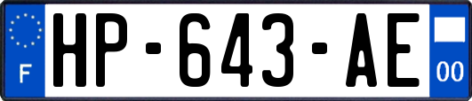 HP-643-AE