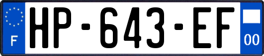HP-643-EF