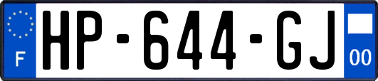 HP-644-GJ