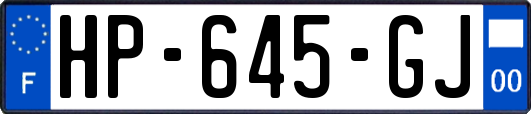 HP-645-GJ