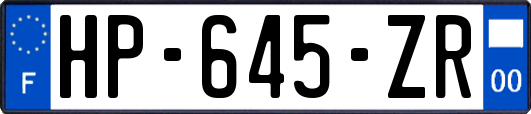 HP-645-ZR