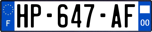 HP-647-AF