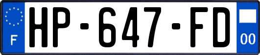 HP-647-FD