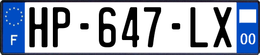 HP-647-LX