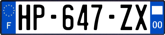 HP-647-ZX