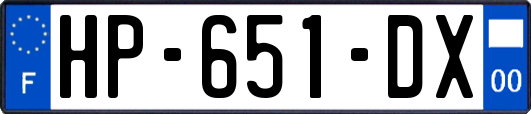 HP-651-DX