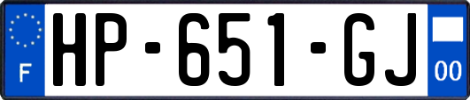 HP-651-GJ