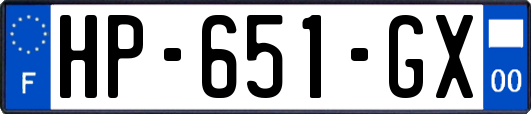 HP-651-GX