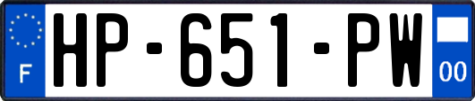 HP-651-PW