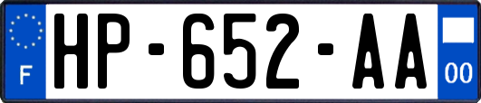 HP-652-AA