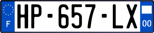 HP-657-LX