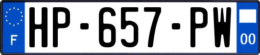 HP-657-PW