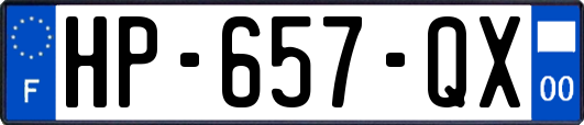 HP-657-QX
