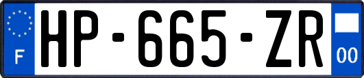 HP-665-ZR