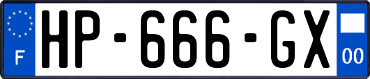 HP-666-GX