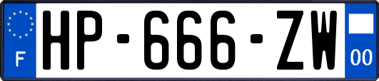 HP-666-ZW