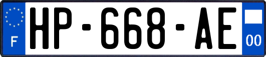 HP-668-AE